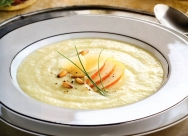Vichyssoise con peras