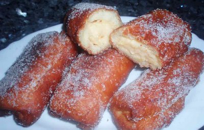 Xuxos rellenos de crema
