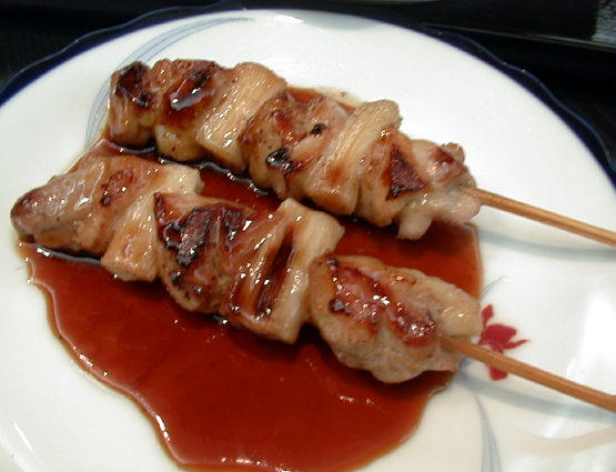Yakitori de pollo