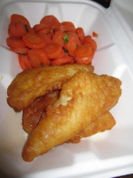 Zanahorias con bacalao