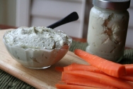 Zanahorias con salsa roquefort