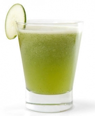 Zumo de pepino, limón y menta