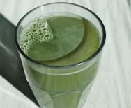 Zumo de pepino y pera