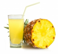 Zumo de piña
